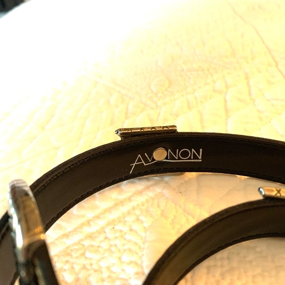 Avignon Leather Belt Silver Snake 🐍 Sz M/L 30” - 34” #0109 - Picture 13 of 13